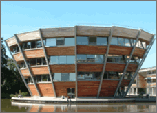 Nottingham University crazy architecture