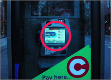 Buzz can be syndicated to other location based objects, such as physical phoneboxes