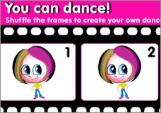 early explorations of you can dance